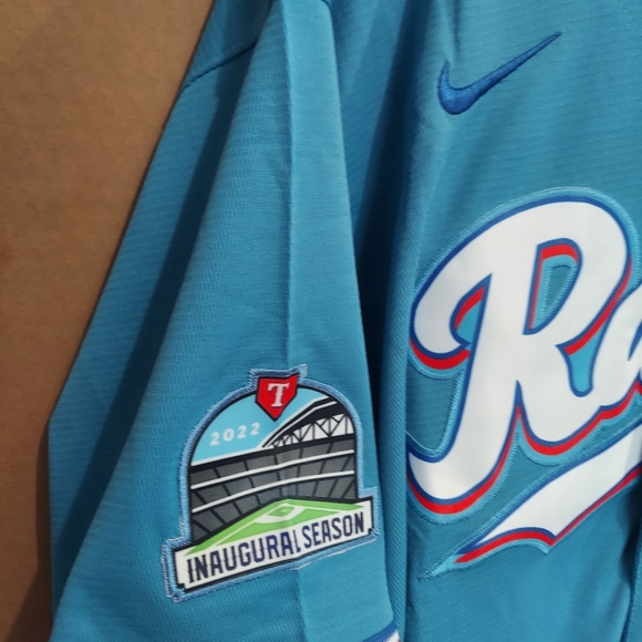 Corey Seager Texas Rangers Baby Blue Stitched Jersey - Picture 5 of 14